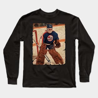 Brian Hayward - Winnipeg Jets, 1984 Long Sleeve T-Shirt